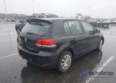 2013 Volkswagen Golf 2.5L 4-Door from USA, damaged, VIN WVWDB7AJ2DW137049